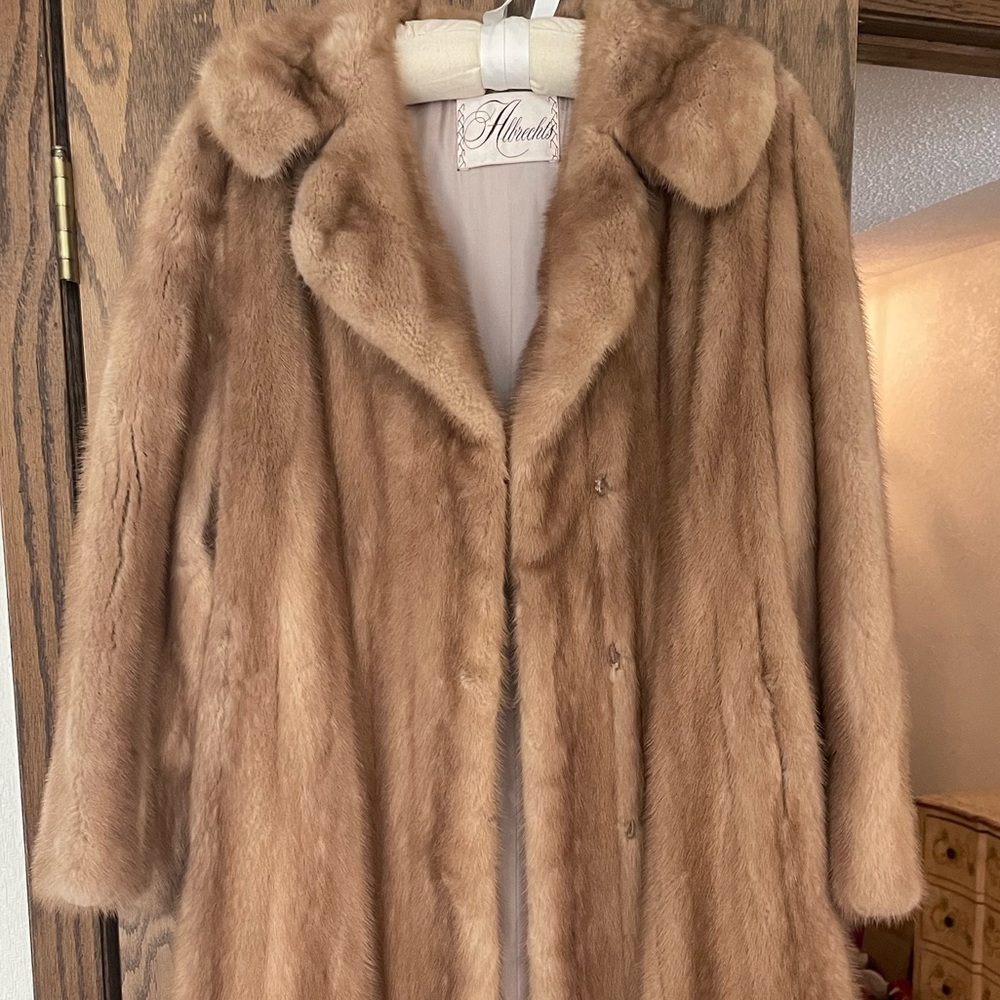 Vintage 1980’s REAL mink coat.